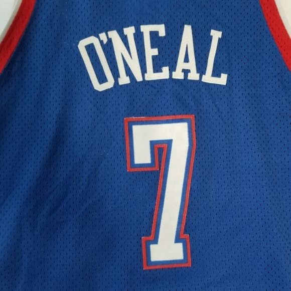 Nike NBA East All Star Basketball Jersey Men's Size XXL 2004 O'Neal No. 7 Pacers - Picture 9 of 16